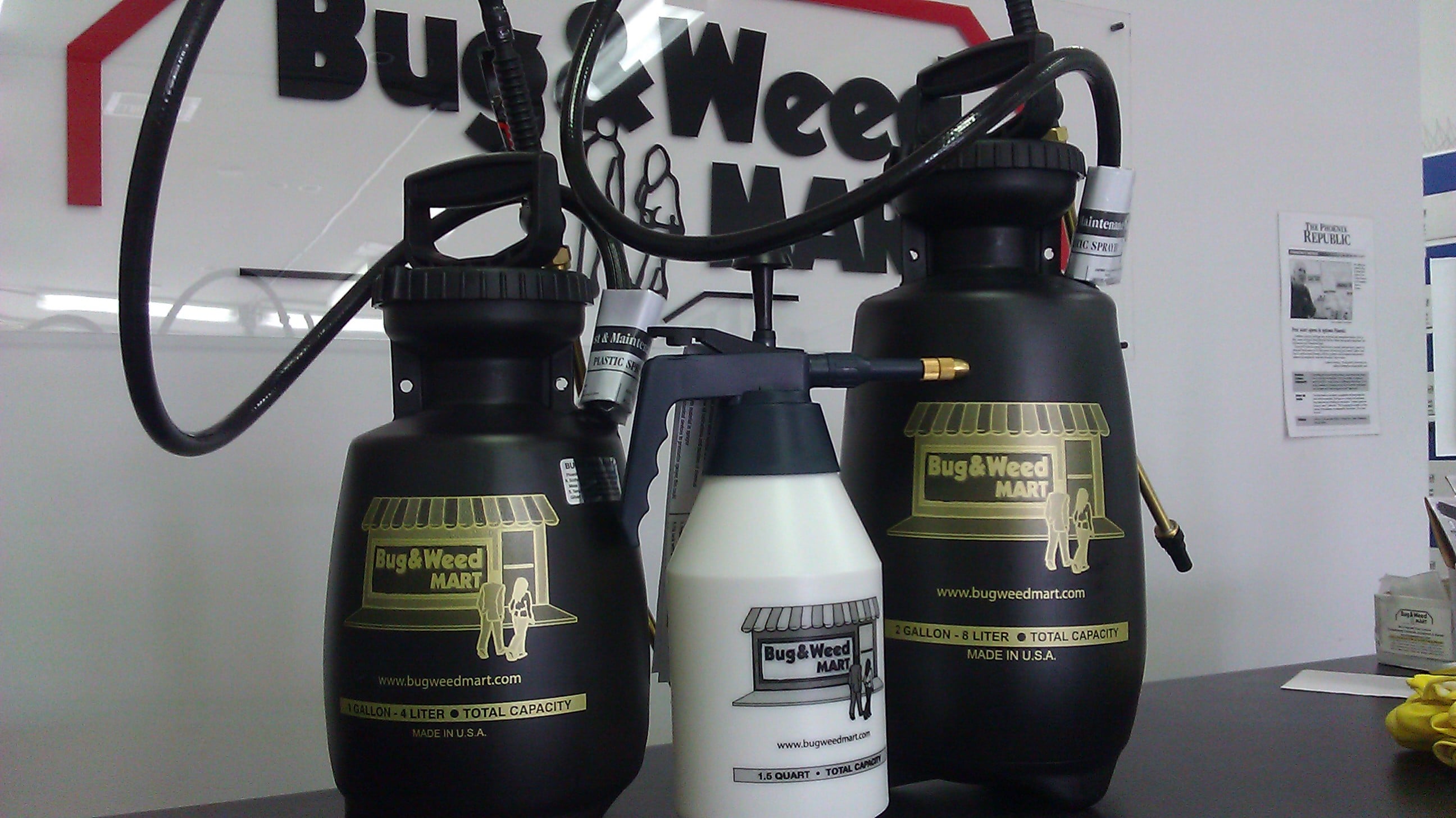 New B & G Equipment sprayers