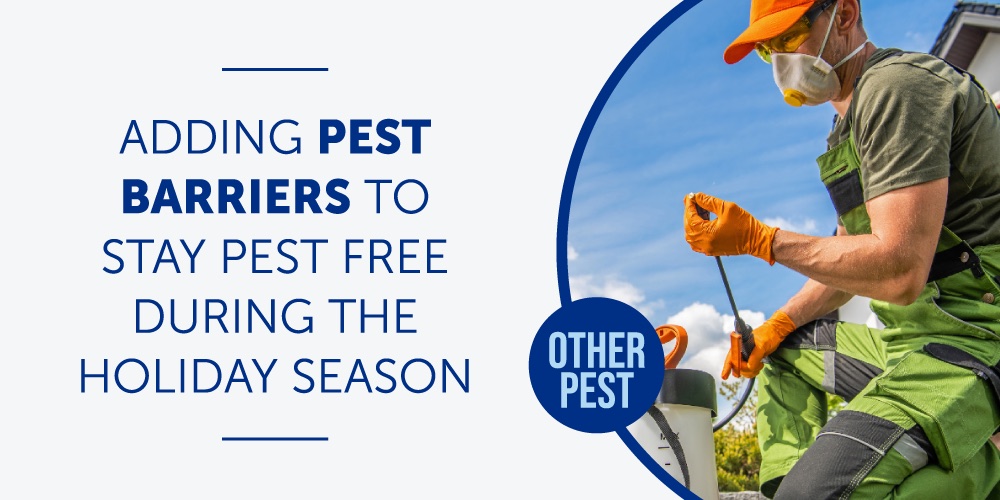 Adding Pest Barriers to Stay Pest Free During the Holiday Season